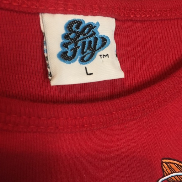 Vintage So Fly “Love Bugs” Retro Cropped Tee - Picture 3 of 3